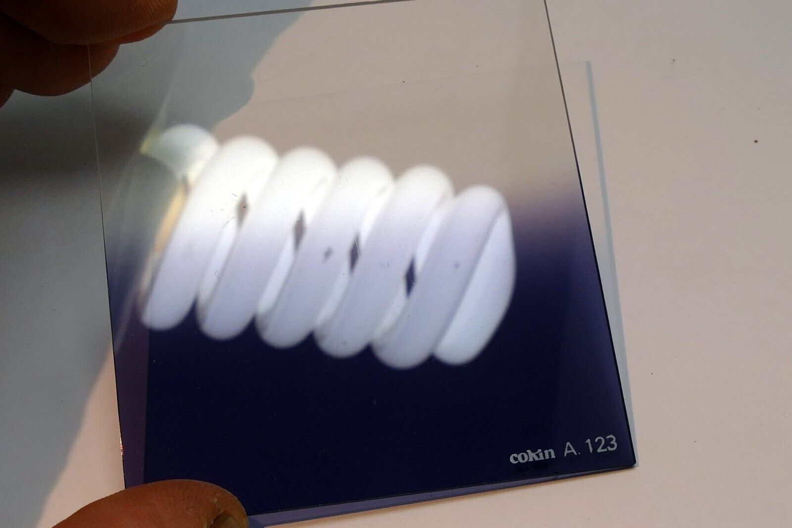 COKIN A123 Gradual Blue  B2 A series 67X67mm small square graduated