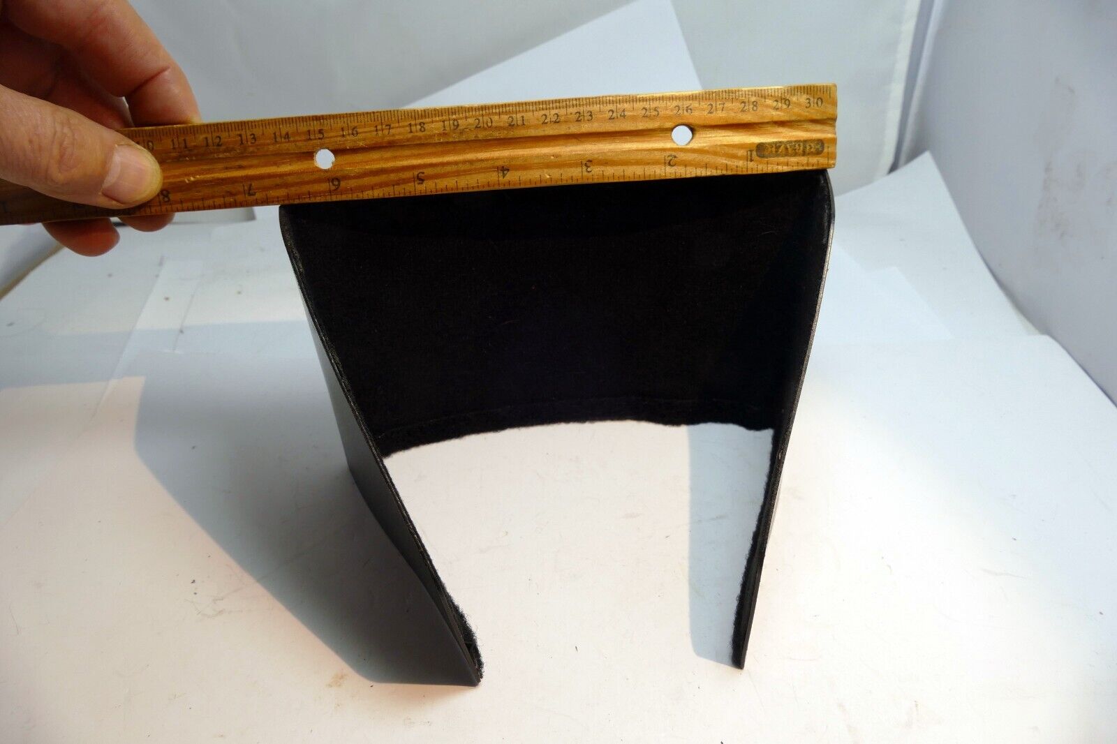 16mm hard  LCD Hood for Camcorder Sunshade shade screen with hoop and loop