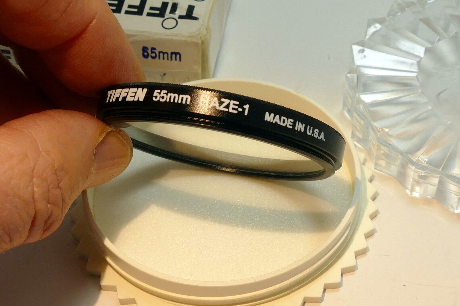 Tiffen 55mm Filter UV Haze-1 Made in USA