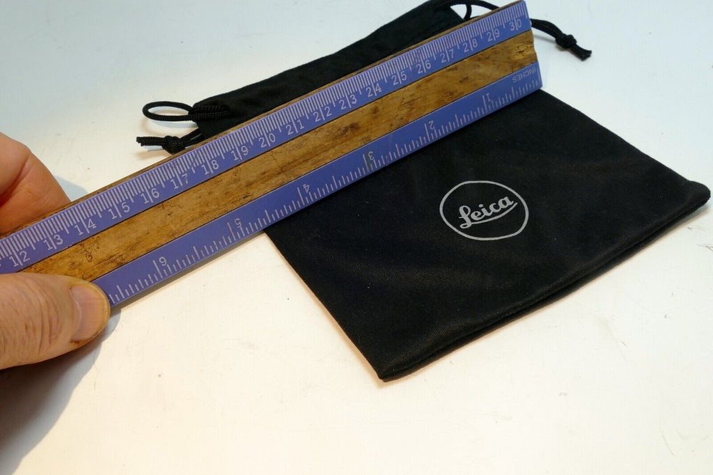 Leica Soft Drawstring Case Pouch 11X12cm for  18mm 21mm 24mm ASPH elmarit