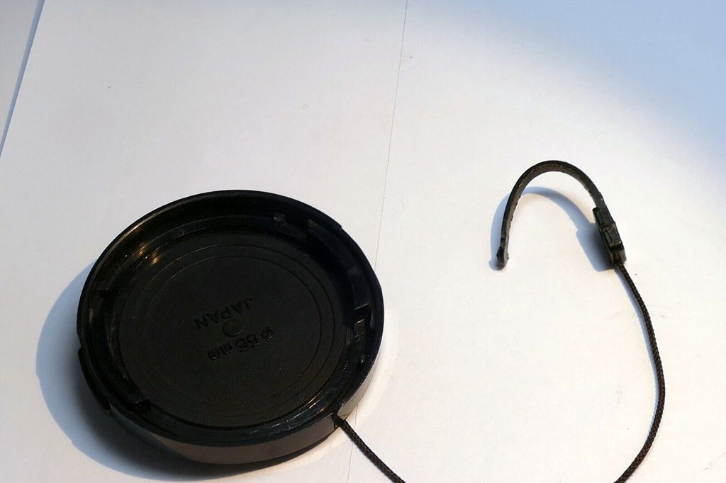 Minolta 55mm Lens Cap for 50mm f1.4 f1.7 Rokkor XG - damaged - EOM Genuine