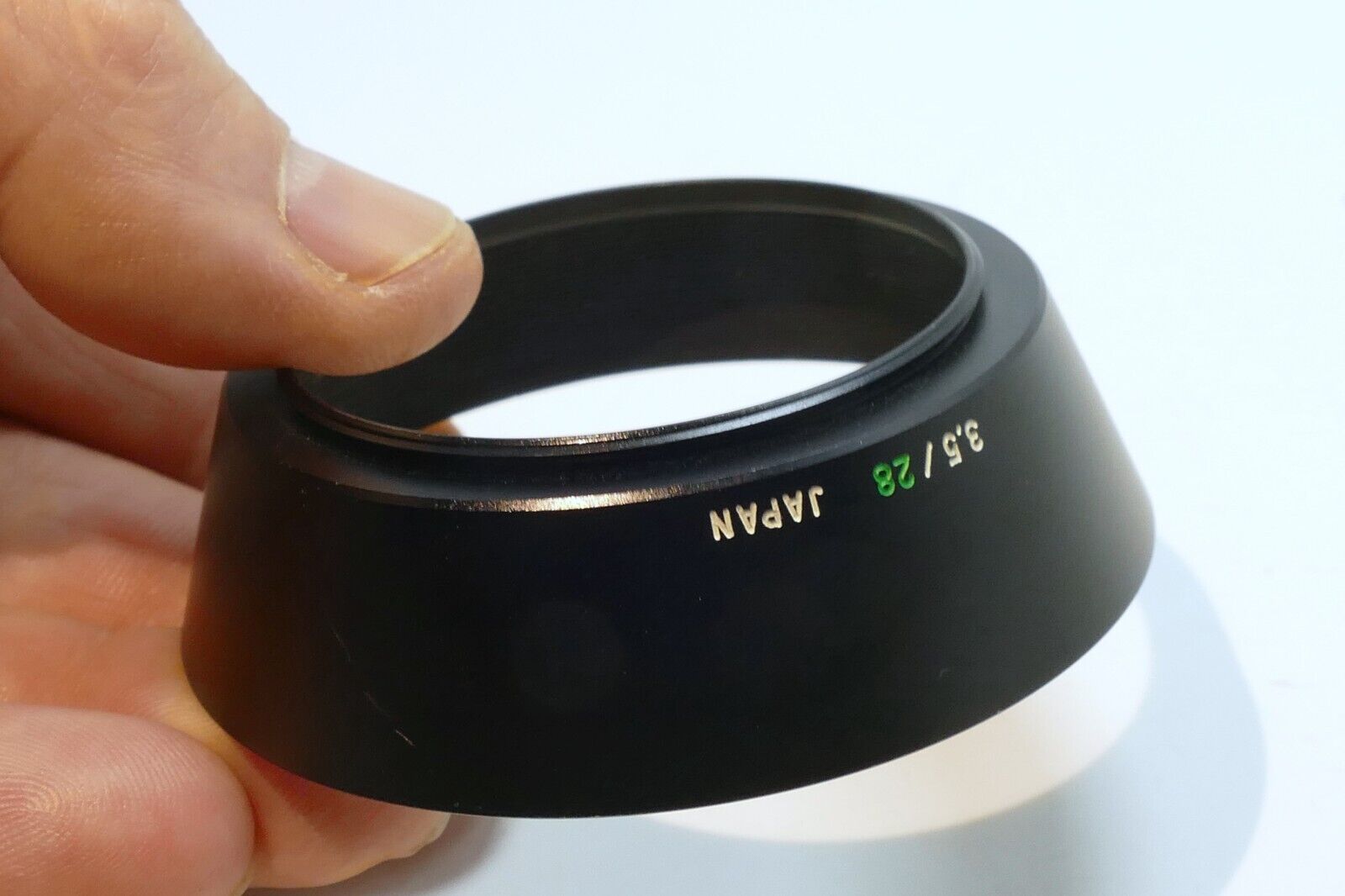 49mm Olympus OM 28mm f2.8 f3.5 lens Metal hood shade for - OEM Genuine Zuiko