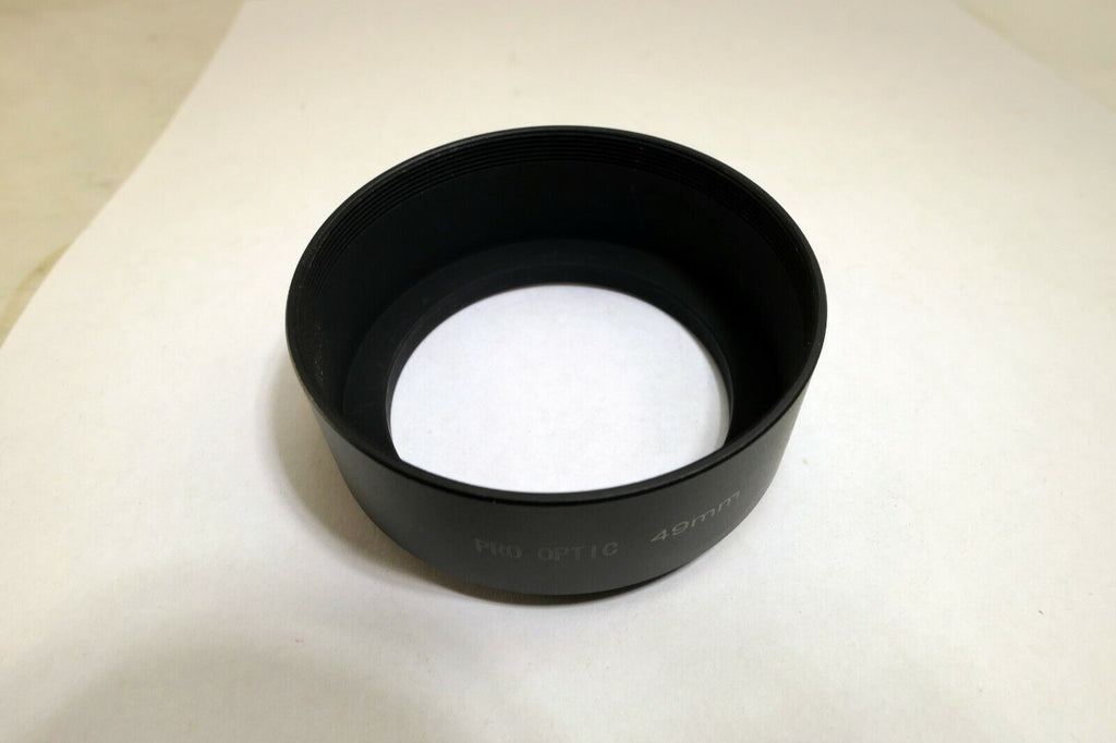 Pro Optic 49mm Metal Lens Hood Shade screw in type for Telephoto 135mm 105mm