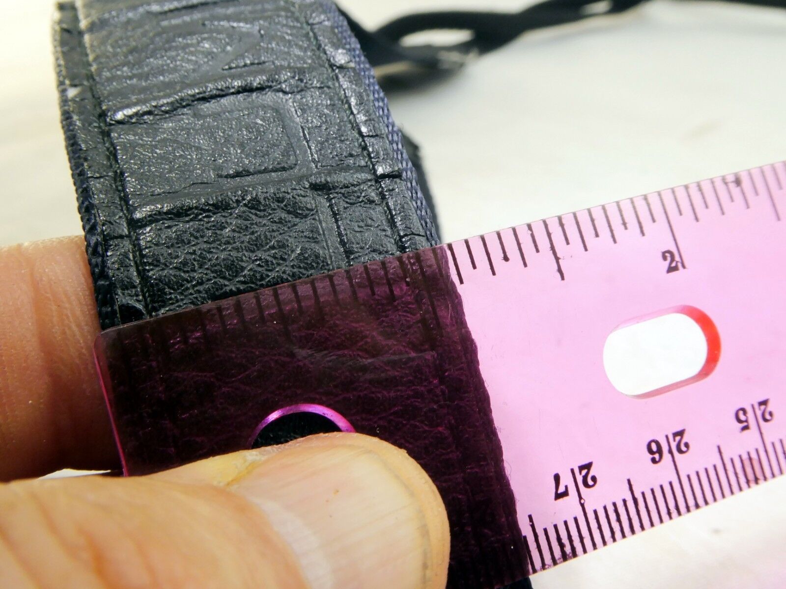 Panasonic Lumix Digital Neck Strap Original Genuine All Black - 3cm wide
