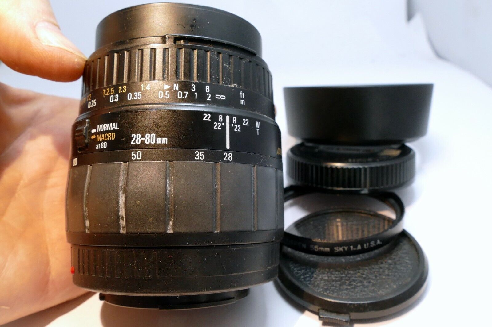 Sigma 28-80mm f3.5-5.6 AF macro Lens SONY A mount α37 α67 α57 α58 α68 SLR camera