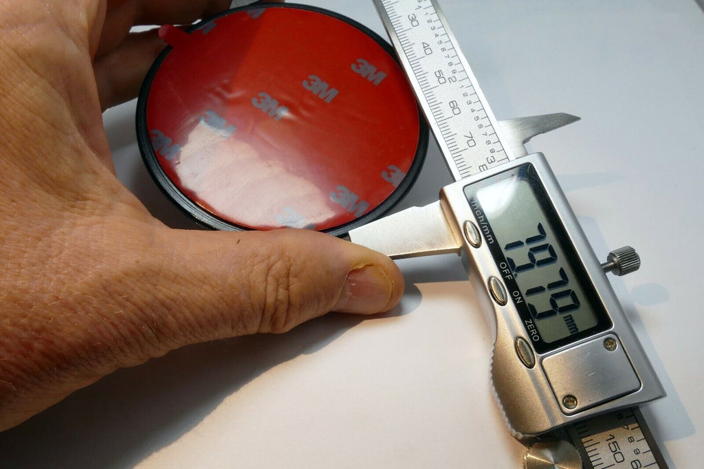 80mm stick on metal Lens Cap for camera w/ Adhesive tape