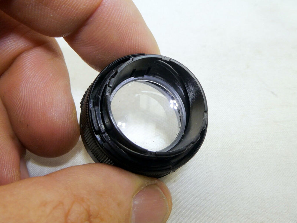 Lens 2X adapter 23mm OD 30mm OD plastic unknown brand