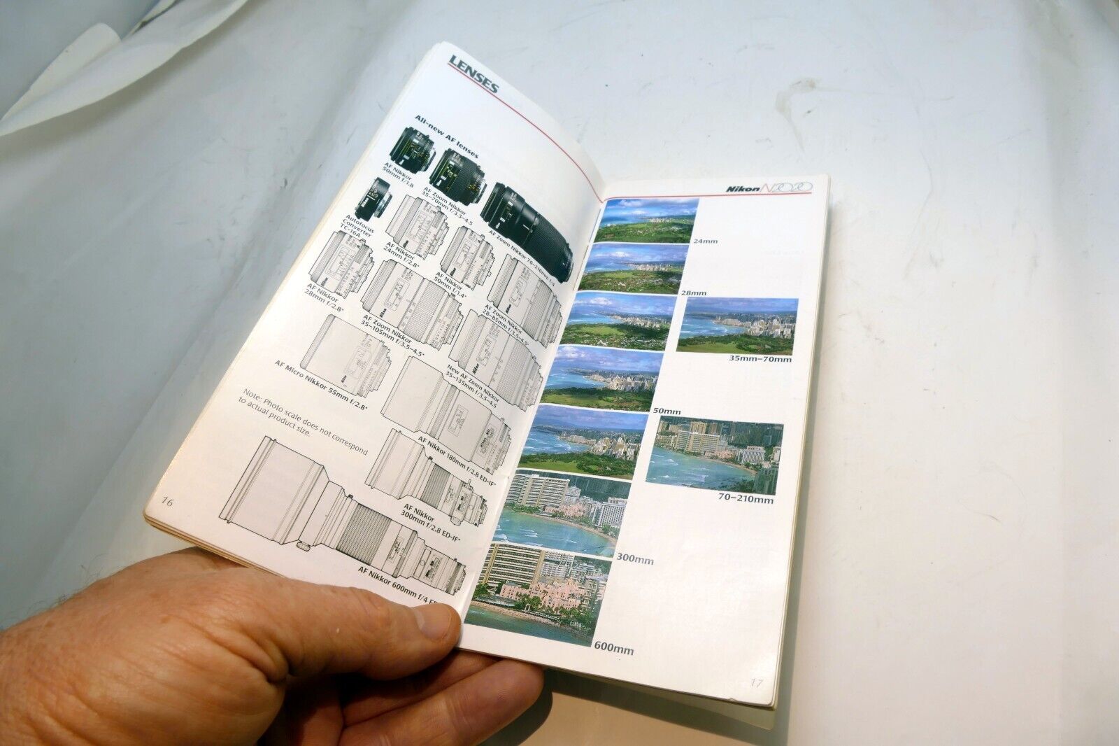 Nikon N2020 Camera  Photography  Brochure Features Technical Highlights 1986