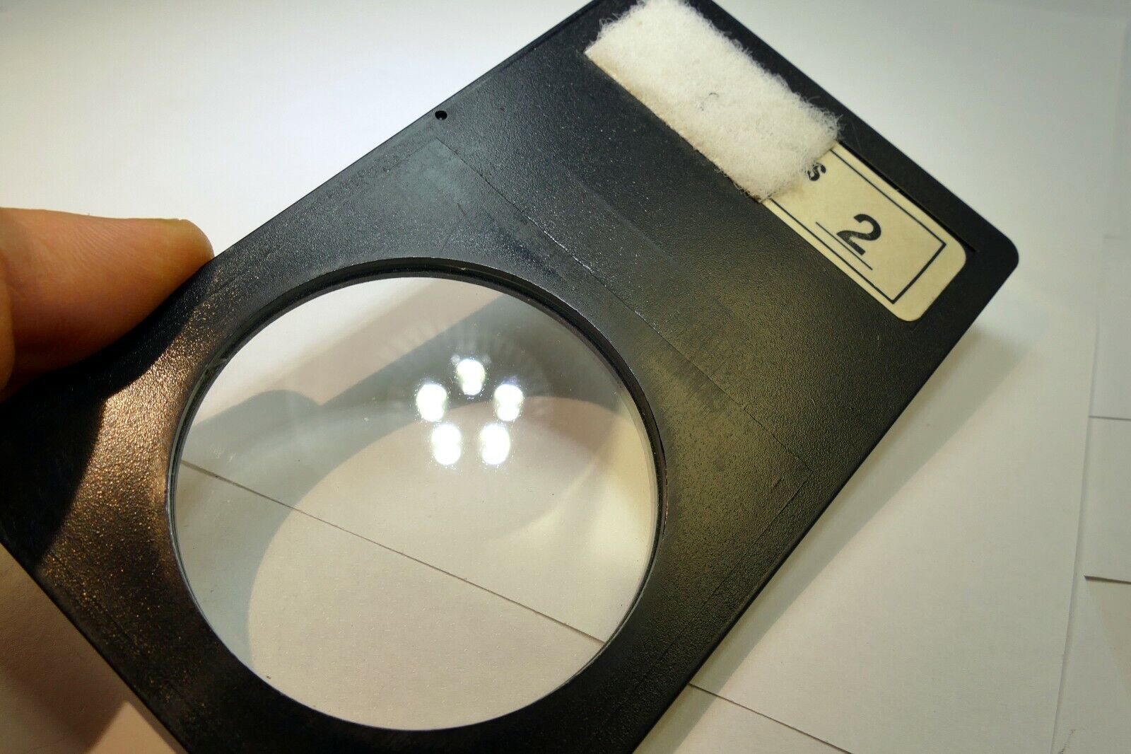 TALLYN Soft Fuser # 2 Filter 3 inch for Portraiture Lindahl Diffusion Focus