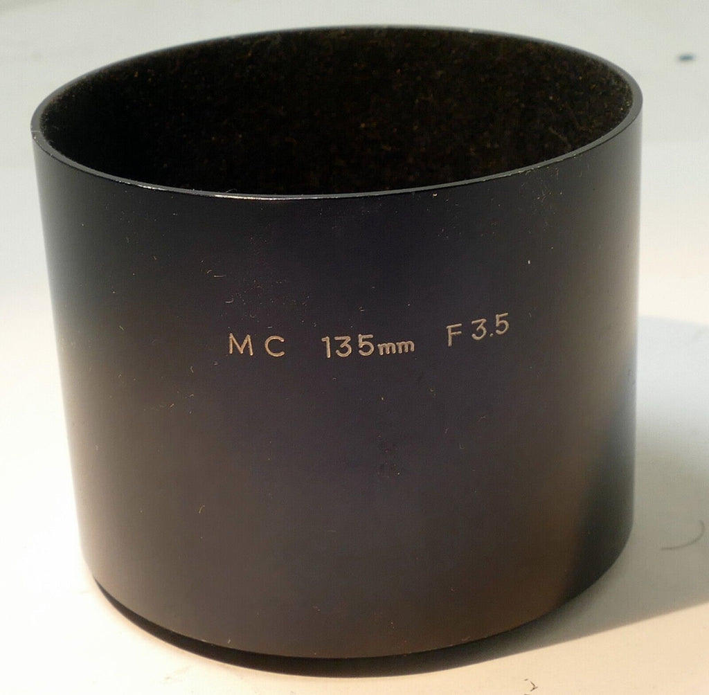 52mm Minolta  Lens Hood Metal for MC 135mm f3.5 OEM