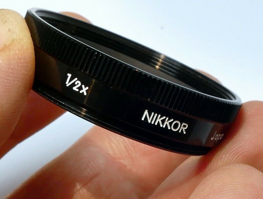 1/2X Nikon 38mm Lens for Medical Nikkor AUX micro Macro threaded for 200mm f5.6