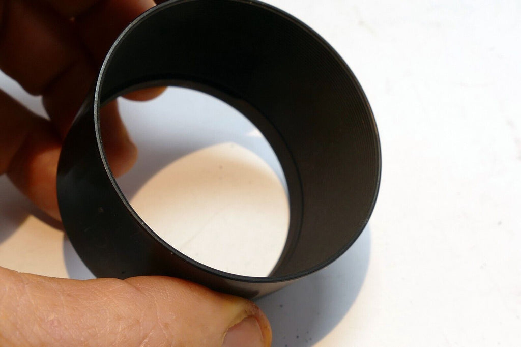 PETRI 55mm threaded Lens Hood Shade screw in metal telephoto