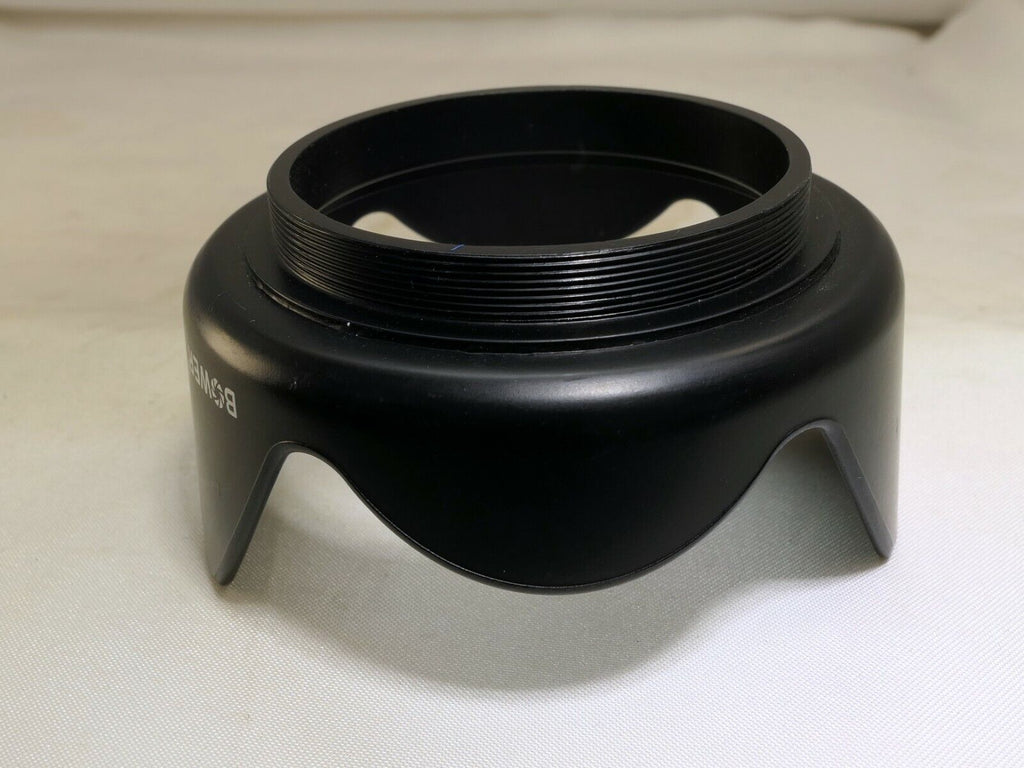 Bower 55mm Pro Petal  Lens Hood Shade (missing locking ring) screw in type