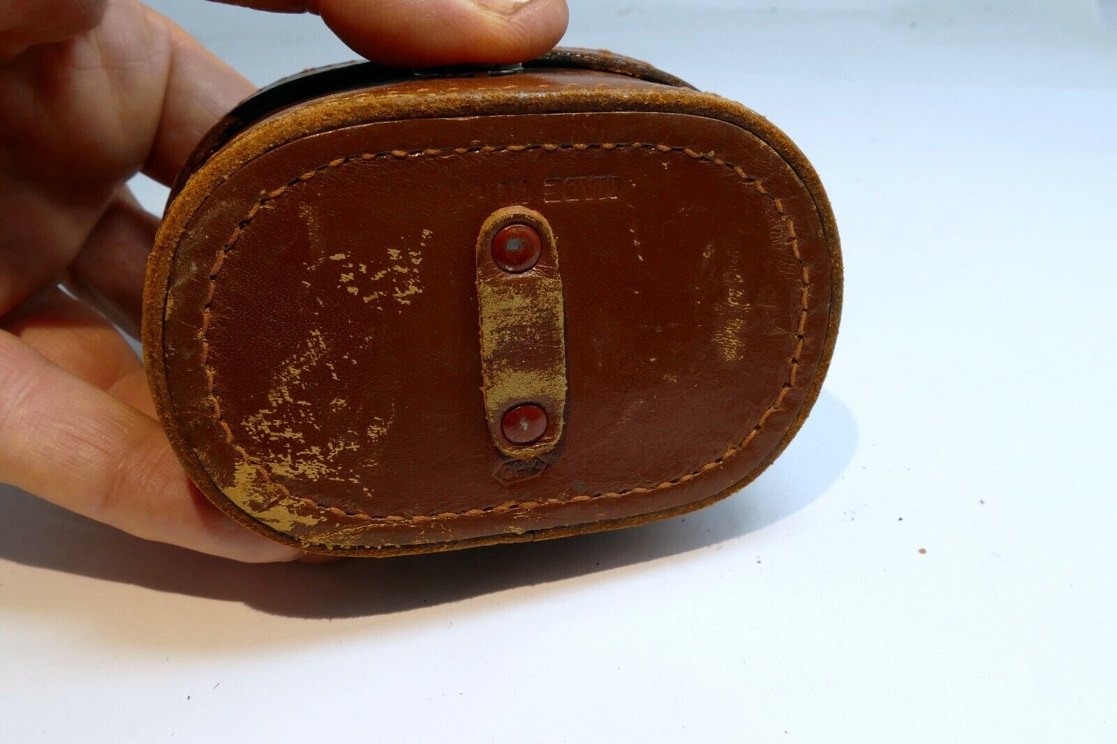 Leather Case for Canon 35mm f2.8 Serenar  & f3.2  L39  Lens rangefinder