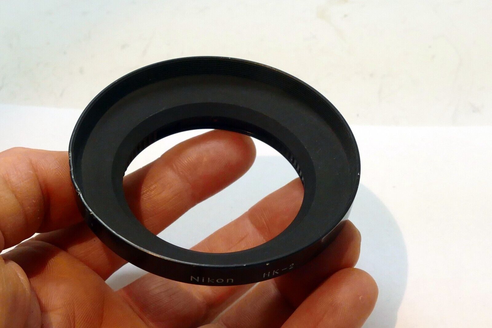 52mm Nikon HK-2 Nikkor  Lens Hood Metal for 24mm f2.0  Ai-s - OEM