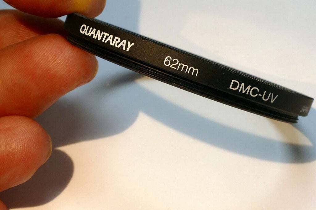 Quantaray  62mm Lens Filter  UV Haze  MC Multi-Coated Digital DMC