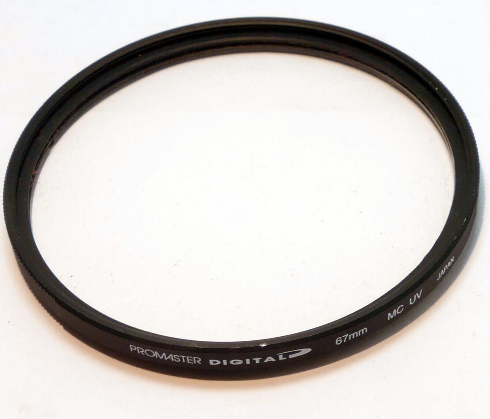 Promaster Digital MC UV 67mm UV Filter Japan w/ ribbed rim grip