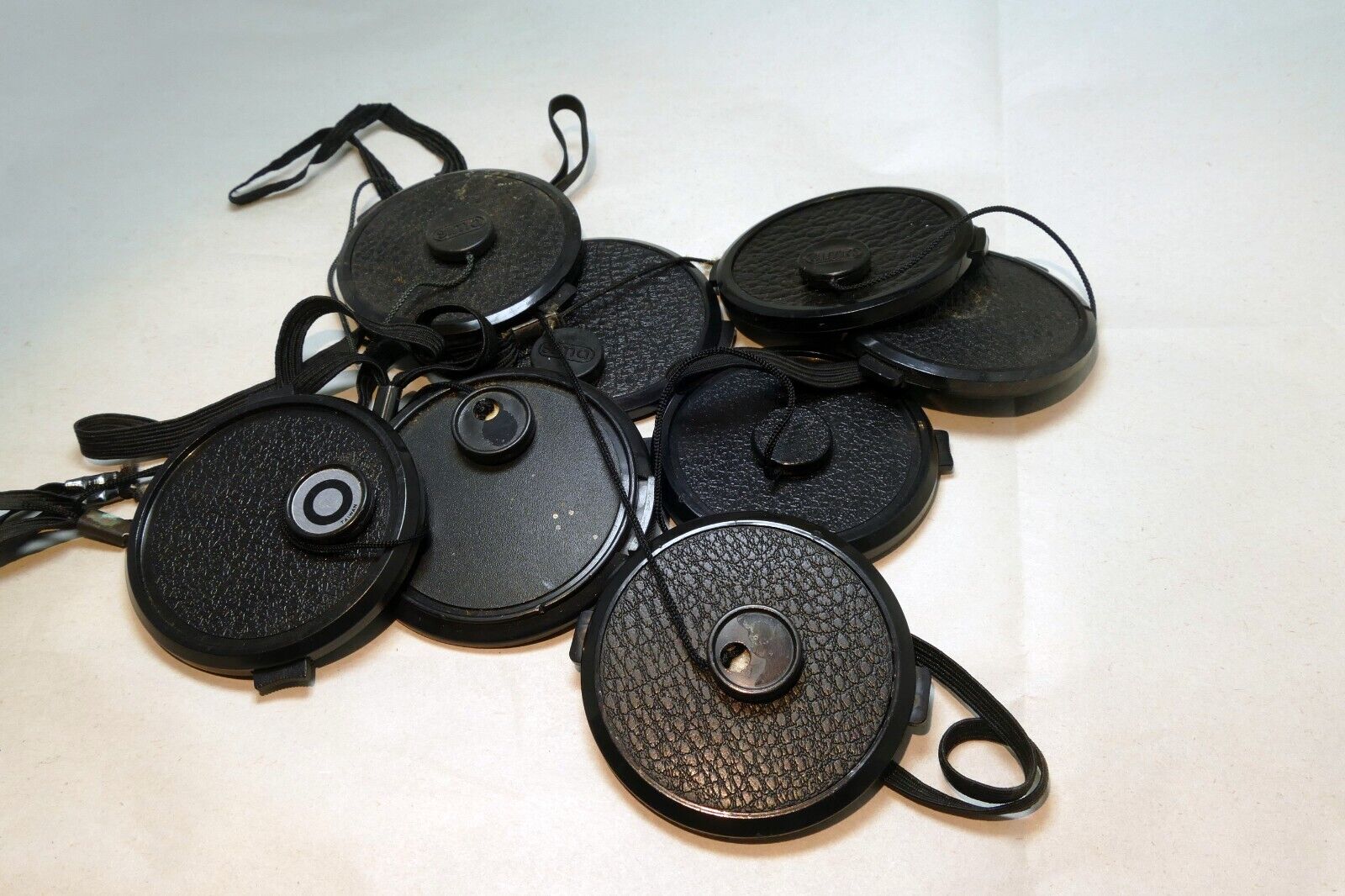 55mm Front lens Cap for Hexar AR  - snap on type - with keeper string