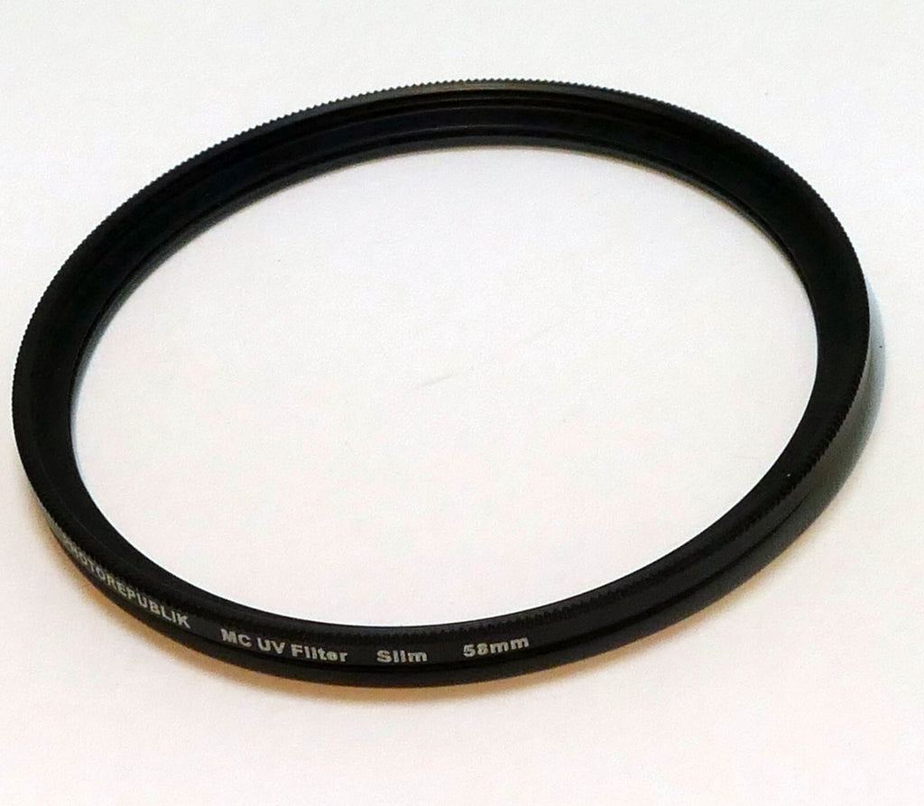 PhotoRepublik MC UV Lens Filter 58mm Digital thin profile - wide angle