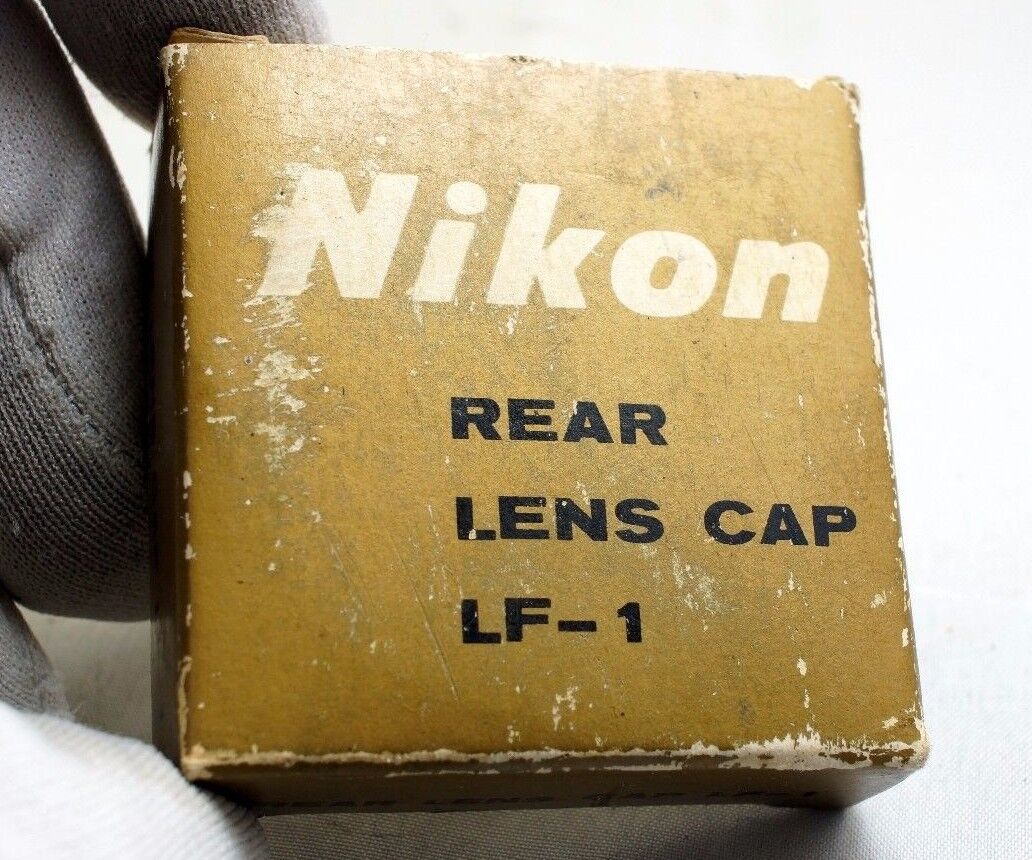 Empty box for NIKON LF-1 rear cap original vintage made in Japan