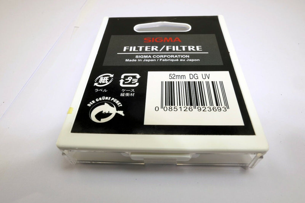 Sigma  UV Lens Filter Digital 52mm Digital Genuine