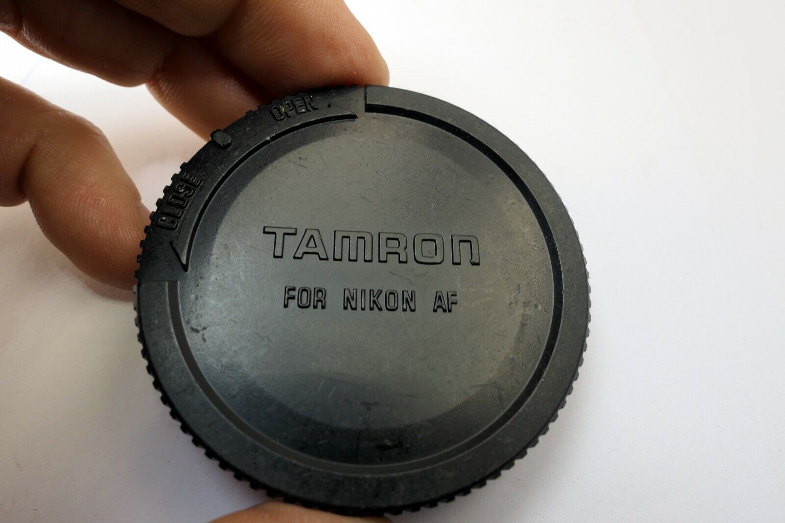 Tamron Rear Lens Cap for Nikon F AF AF-D VC f2.8 twist on type bayonet vintage