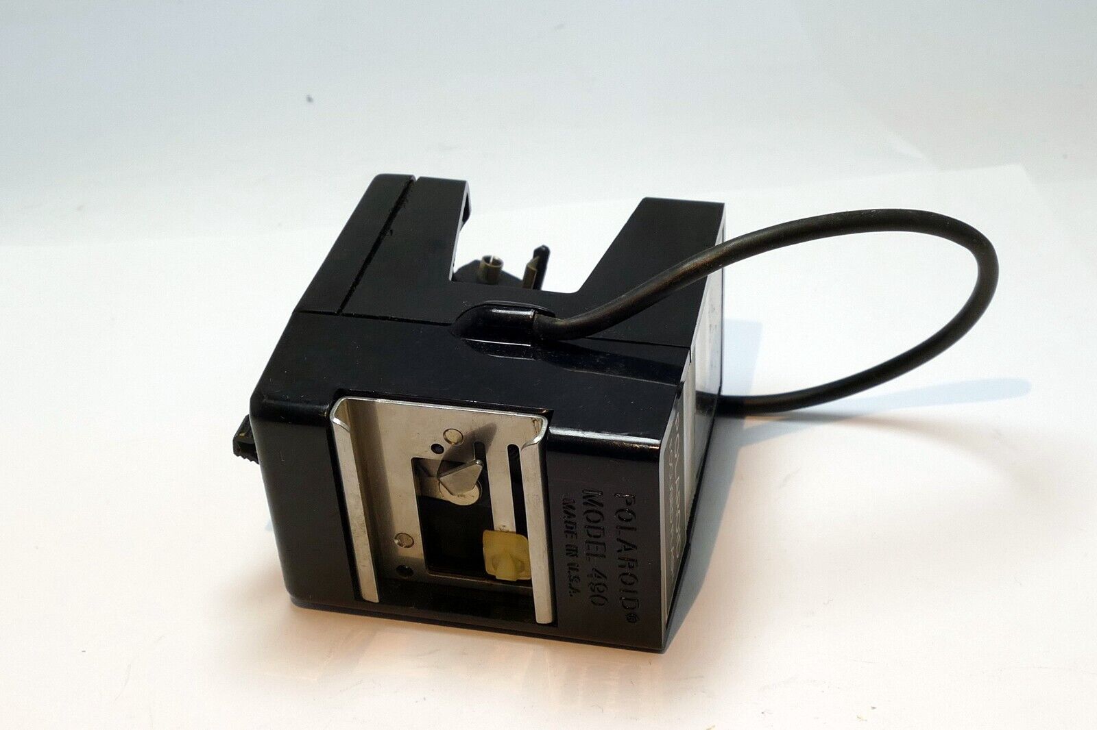Polaroid Focused Flash Model 490 Made In USA instant camera Photography