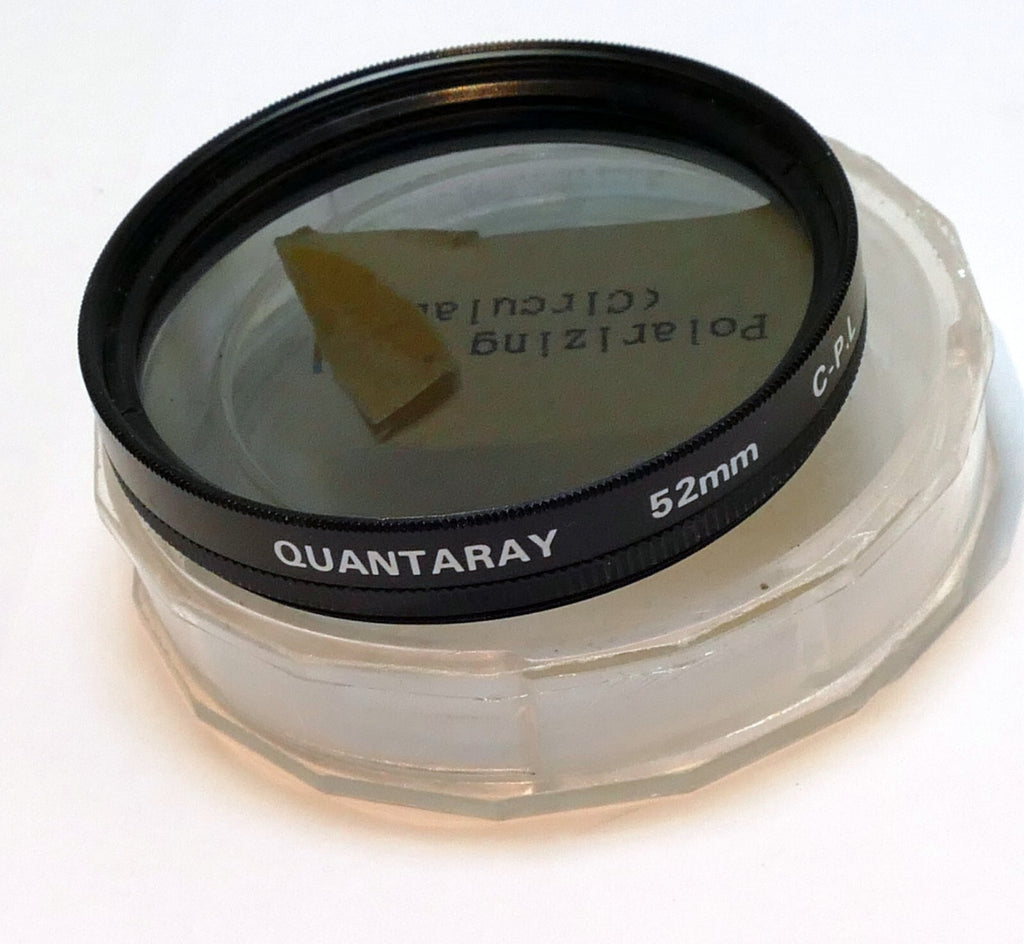 Quantaray Lens Filter 52mm C-PL Circular-Polarizer   - mint