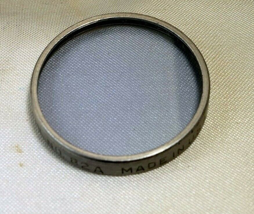 Kodak No 82A glass lens Filter 30mm OD drop in series V #5 Five wratten