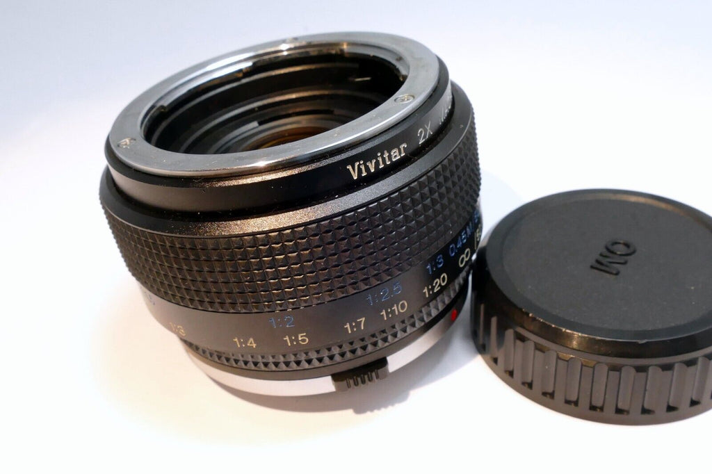 1:1 close-up Vivitar 2X Macro focusing teleconverter Lens for OM mount for Om2n