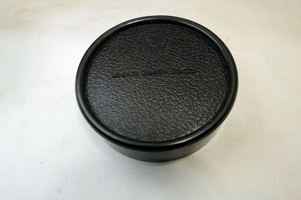 Minolta Camera Co LTD Slip on Rear Lens Cap Japan SR MC MD mount Genuine Vintage