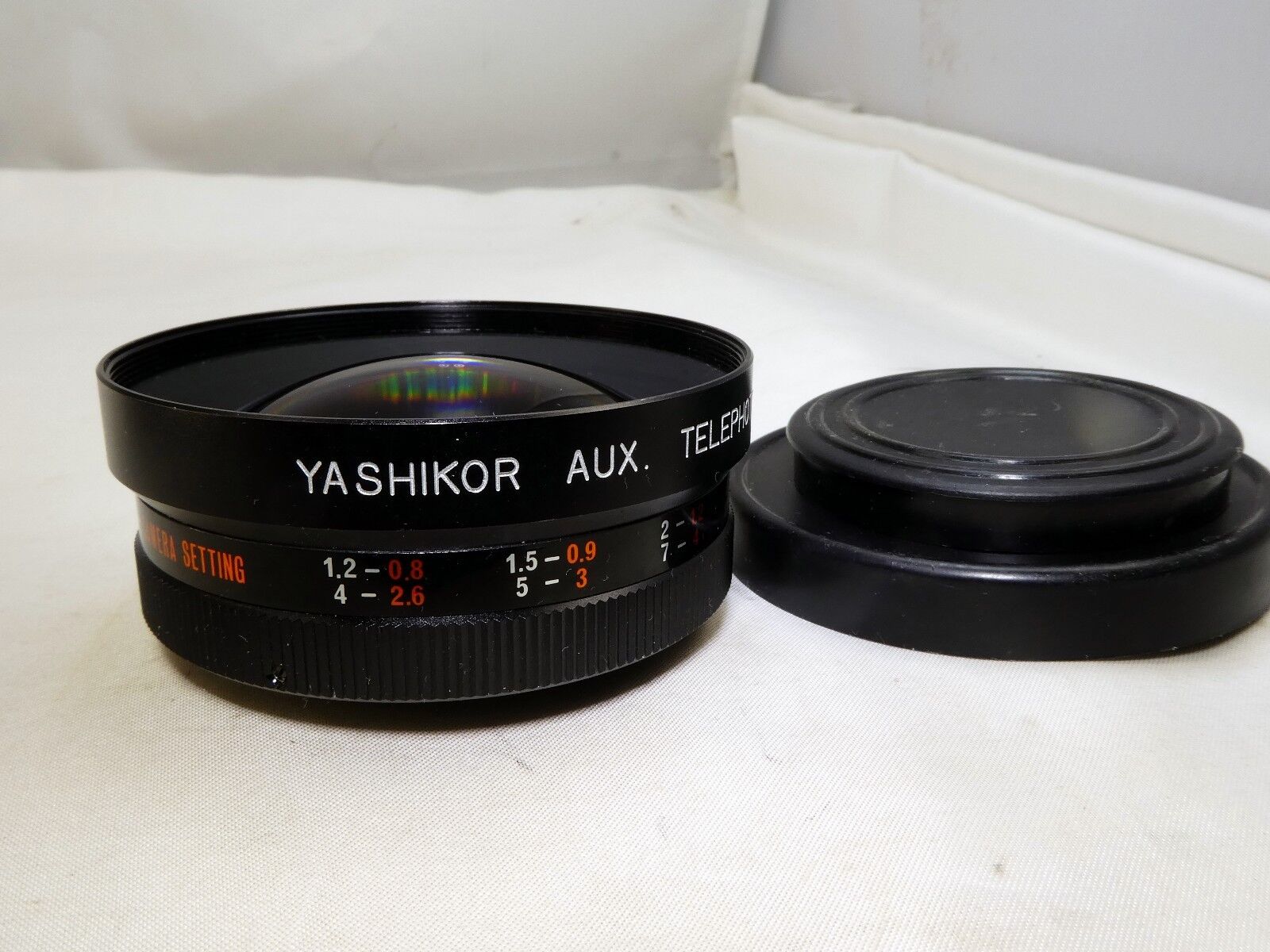 Yashica Yashikor AUX  Telephoto  1:4 lens 55mm rear threads