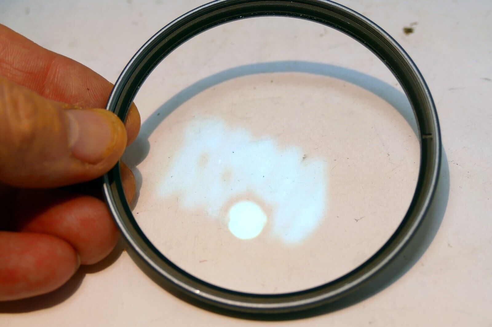 Tiffen 82mm Digital HT digital HAZE UV 86 Glass Filter  Titanium rim gray