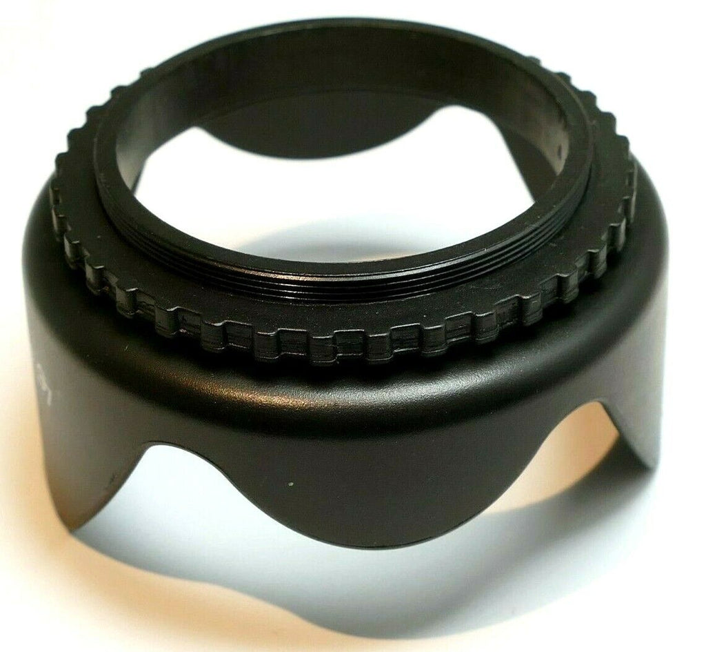 52mm Plastic Lens Hood Shade screw in petal  for 50mm f1.8 f1.4