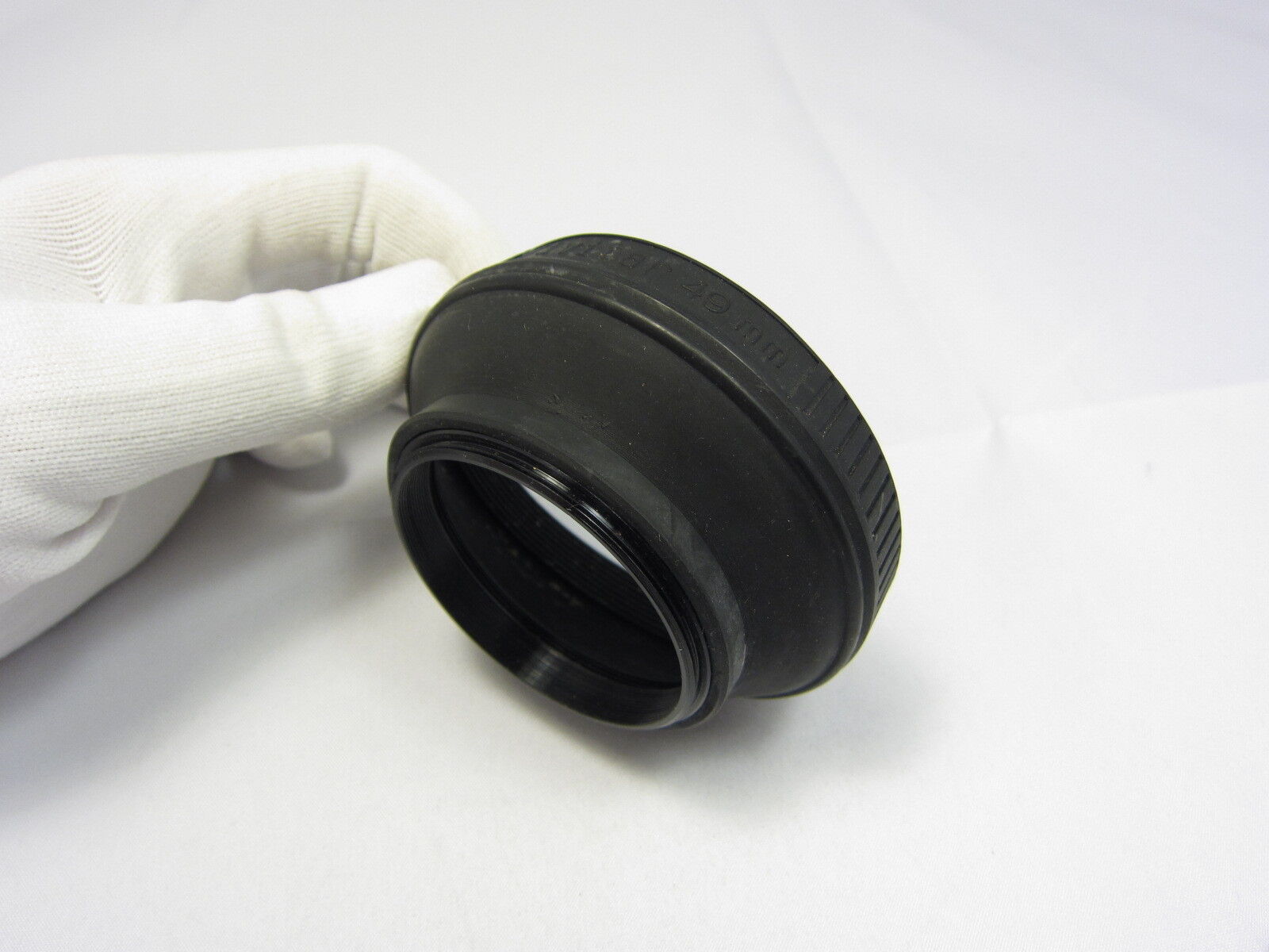 Vivitar 49mm Collapsible Rubber Lens Hood screw in type for 50mm f1.8 f2