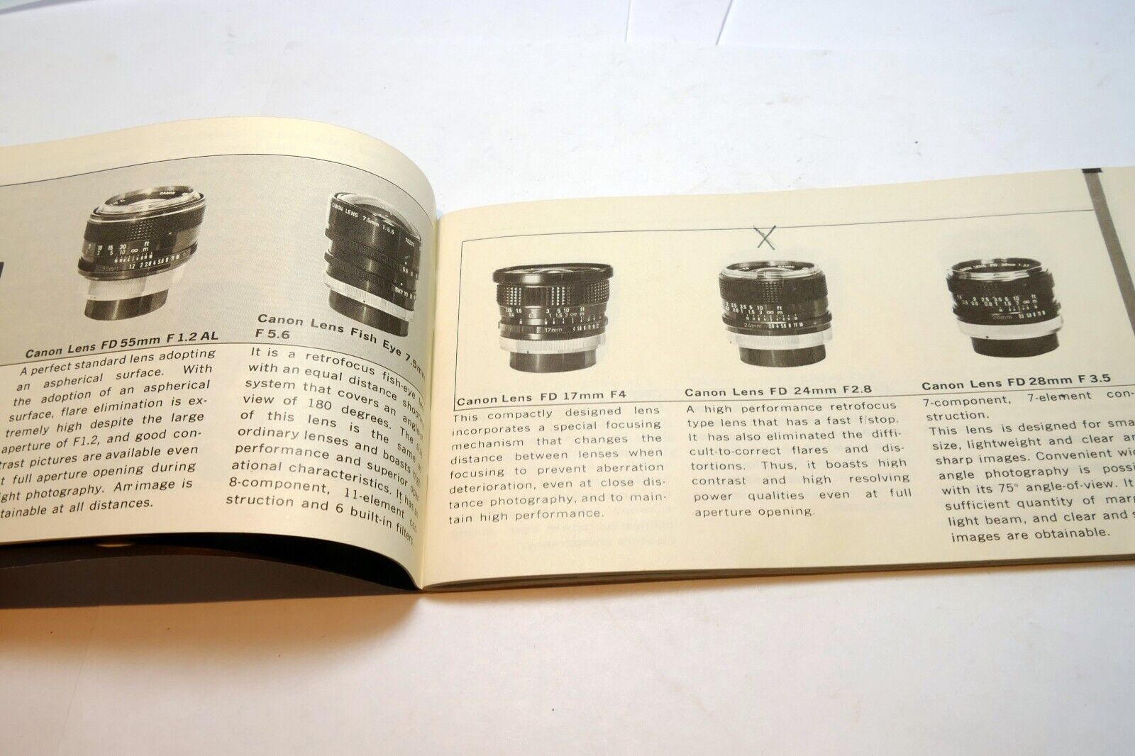Canon FTb QL17 Canonet 19 F-1 Sales Brochure Accessory guide