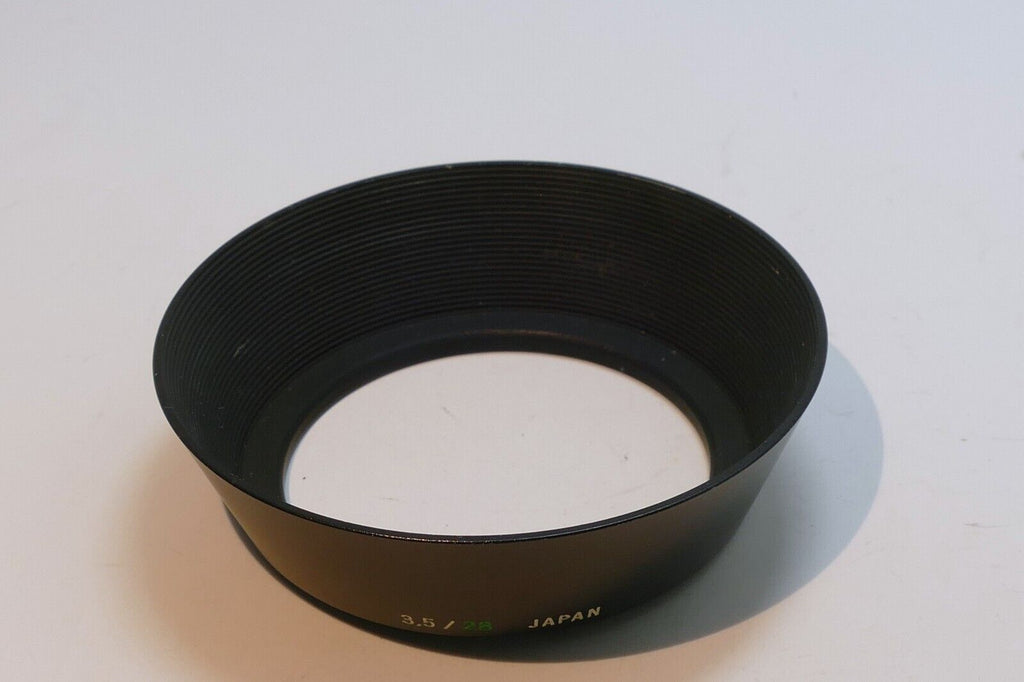 49mm Olympus OM 28mm f2.8 f3.5 lens Metal hood shade for - OEM Genuine Zuiko