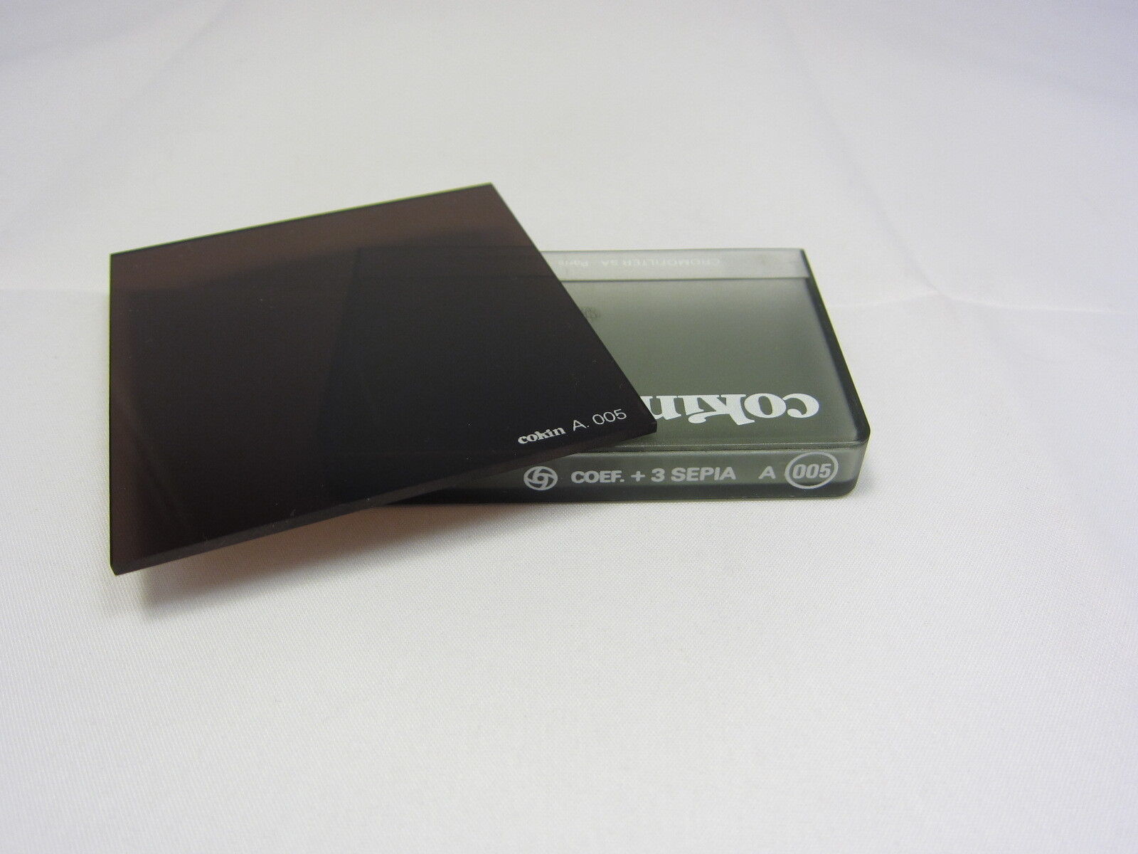 COKIN COEF.+3 SEPIA A005 Lens Filter A series (Scratched) Made in France 6414002