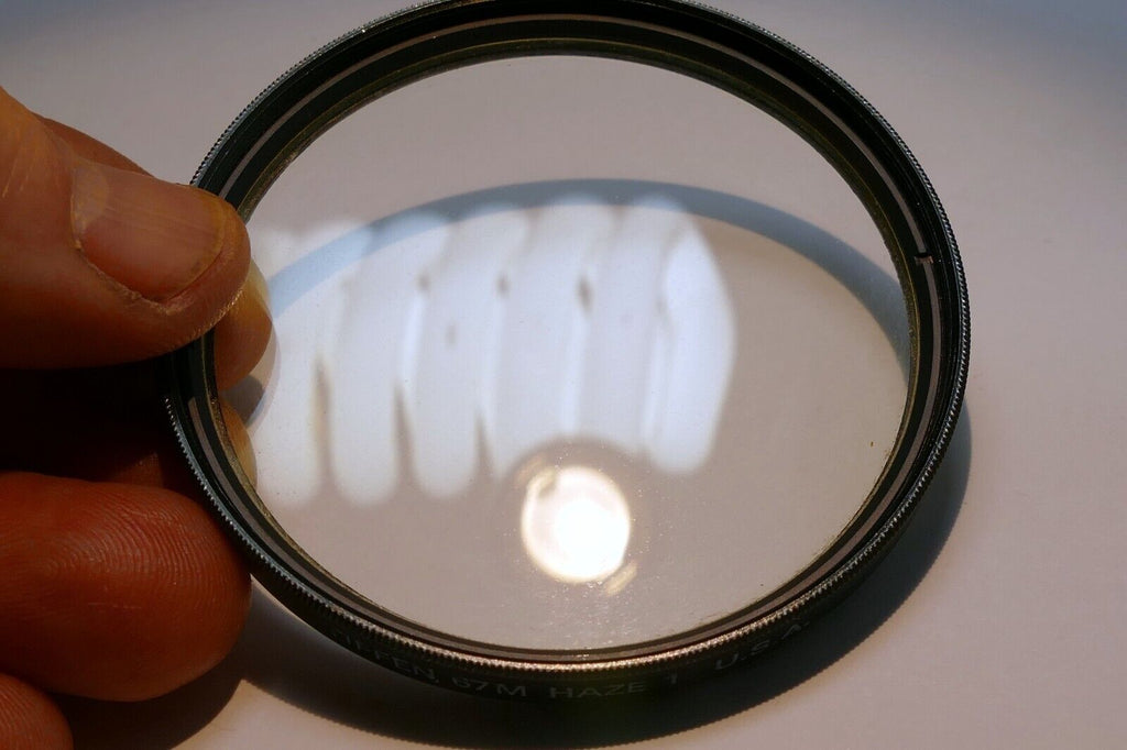 Tiffen 67mm filter made in USA Haze-1 UV protection