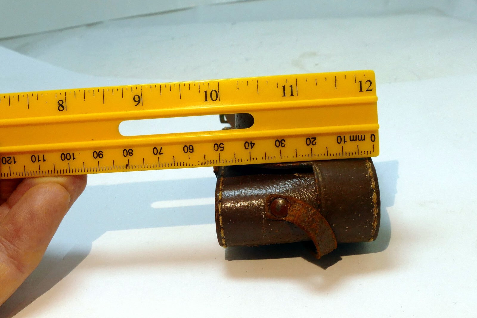 Leather Camera Case for Rubix 16mm camera miniature vintage