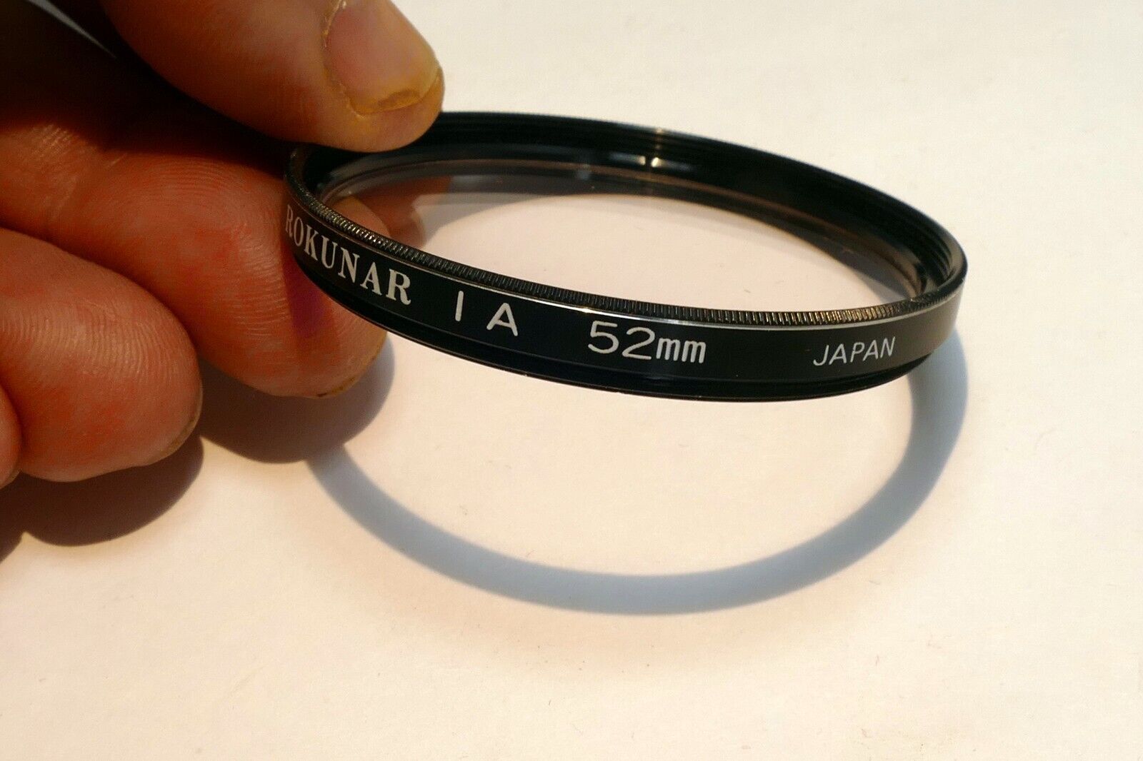 Rokunar 52mm Filter 1A Skylight lens threaded made in Japan