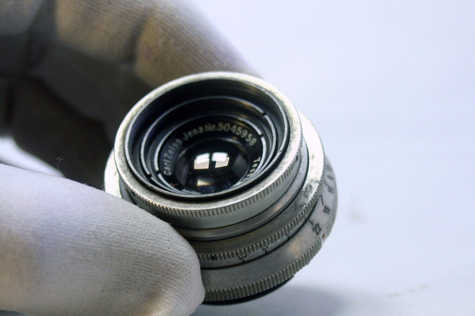 Tessar 5cm f3.5 Lens Carl Zeiss Jenna T for Exakta cameras