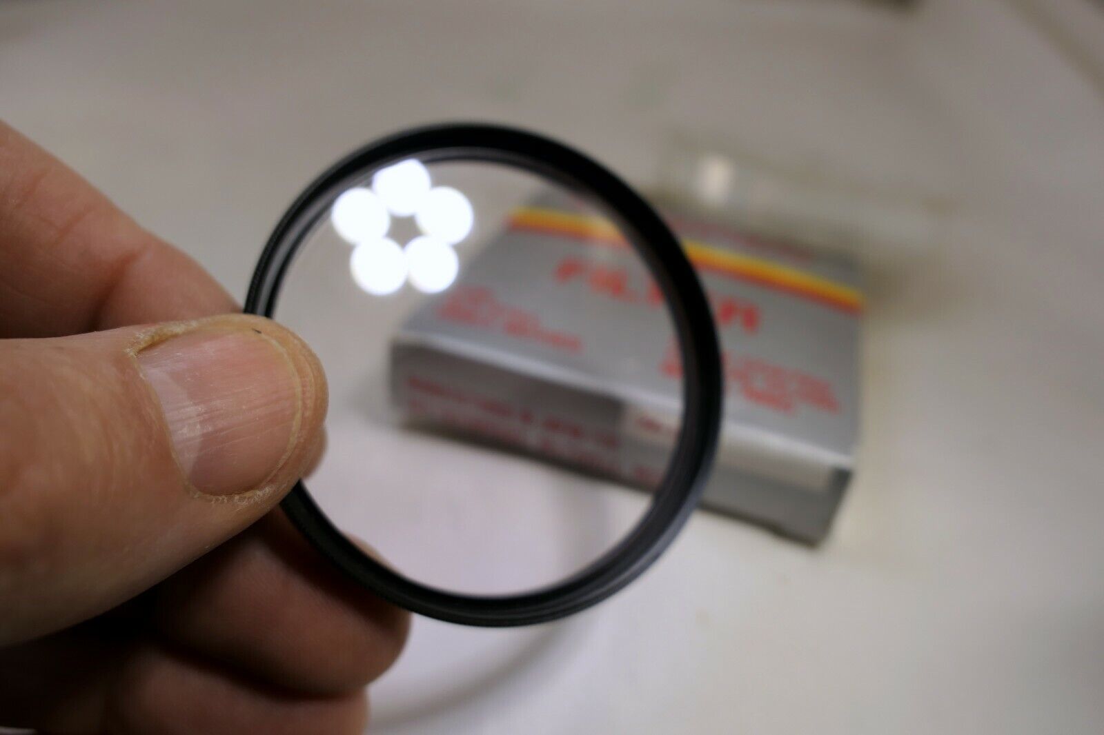 Quantaray 58mm 1A Skylight Lens filter made in Japan Boxed