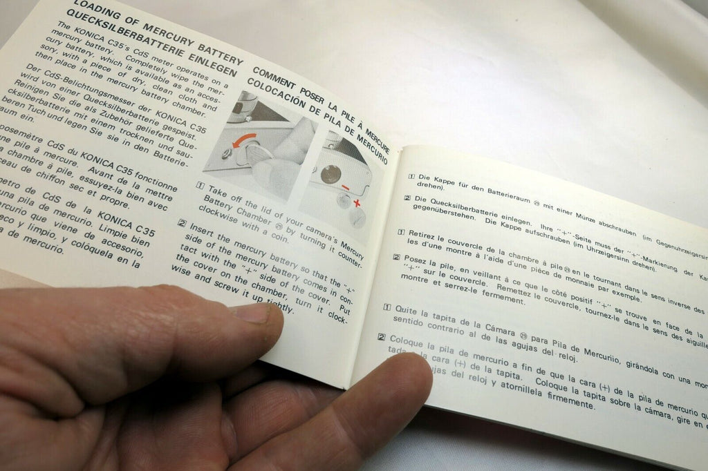 Konica C35 rangefinder Photoguide Camera Guide Manual English