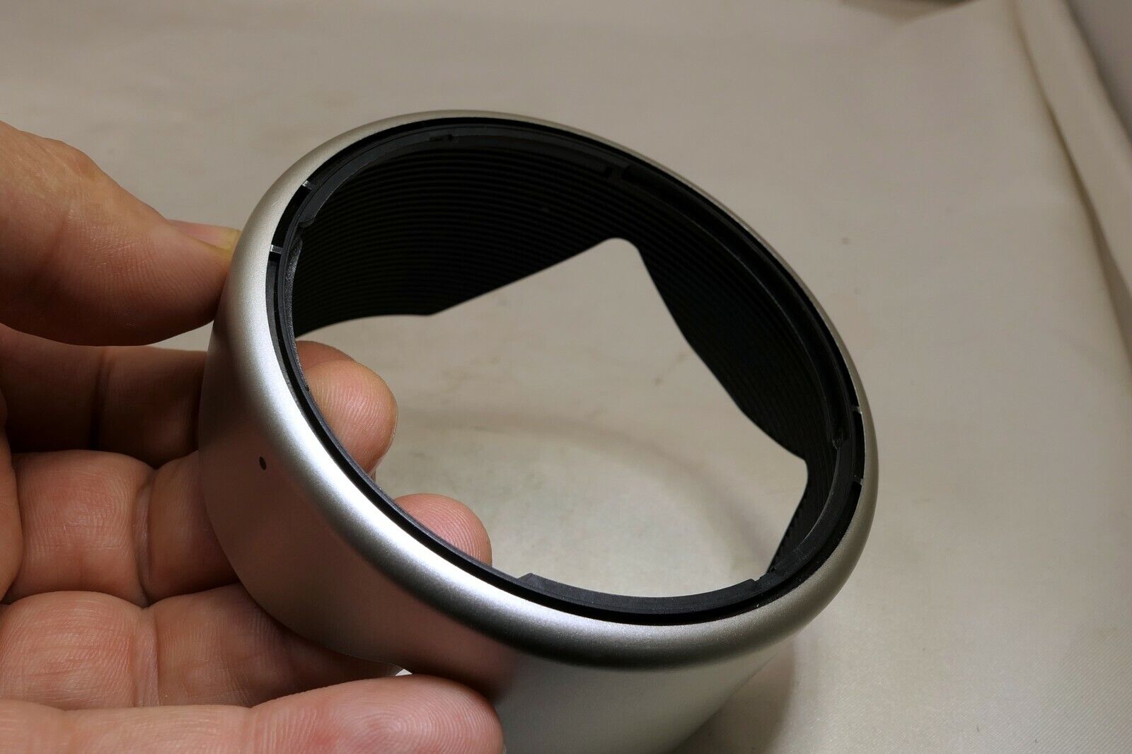 Tamron Plastic Lens Hood Made in Japan for Super 28-200mm f3.8-5.6 SILVER