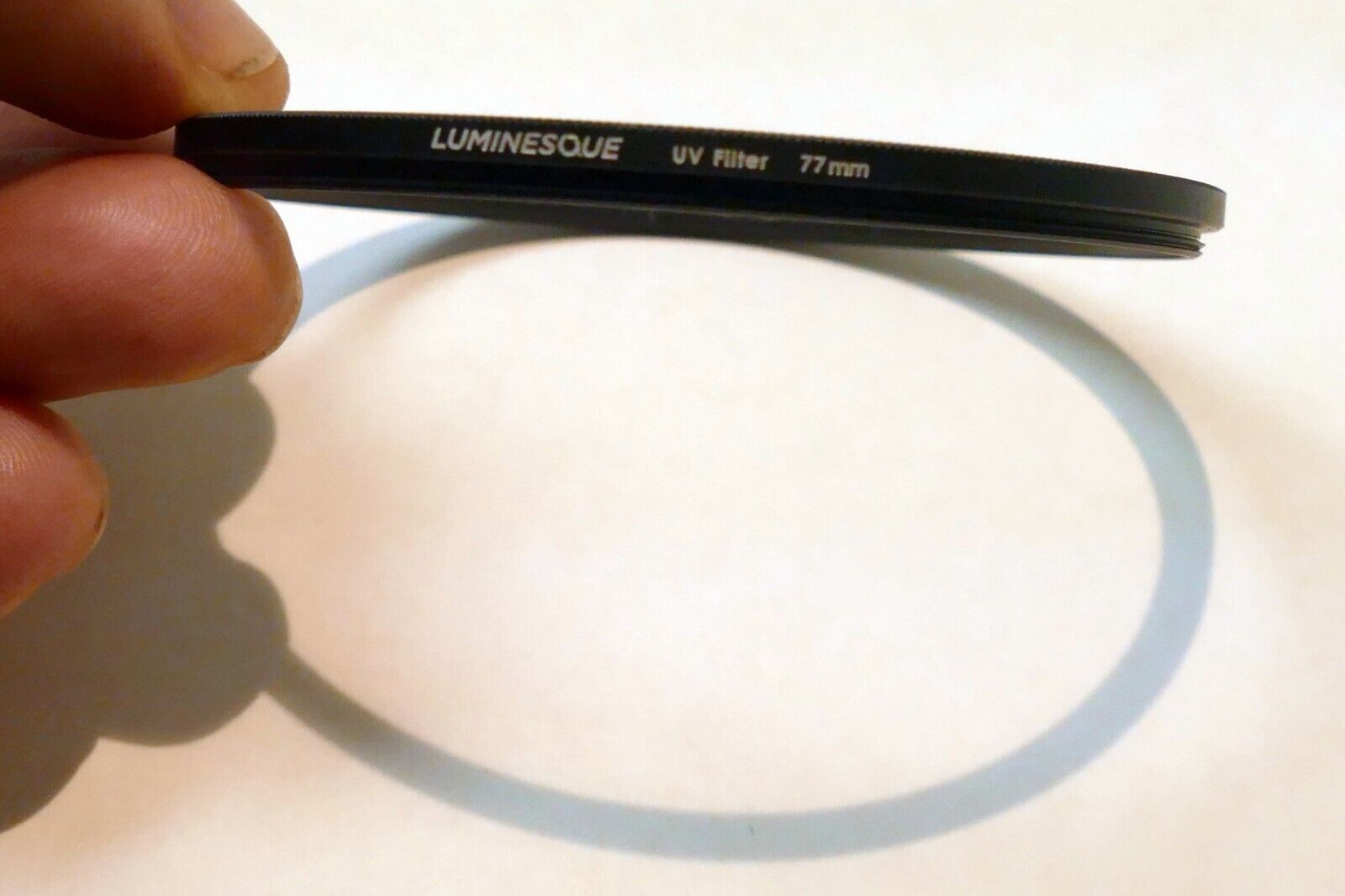 Luminesque 77mm UV  Filter low slim profile for wide angle lenses ultra compact