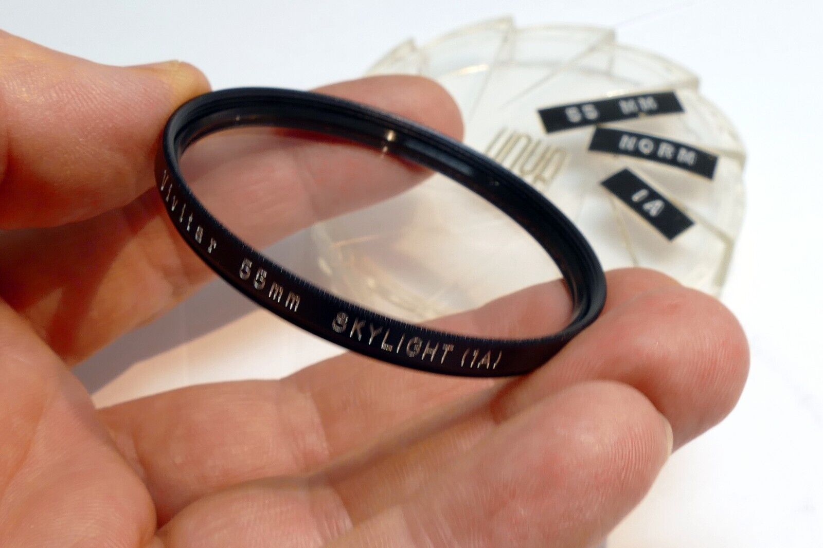 Vivitar 55mm 1A skylight Sky filter  - excellent condition