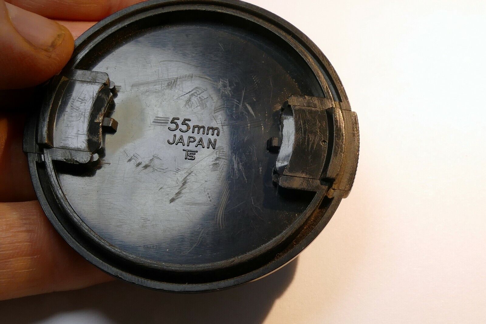 Original  Soligor 55mm Lens Front Cap Made in Japan B01549