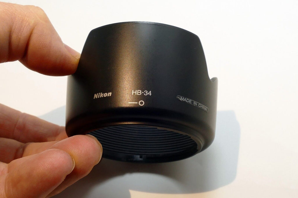 Nikon HB-34 Lens Hood Shade for AF-S DX 55-200mm F4-5.6G ED  - - -  Genuine OEM