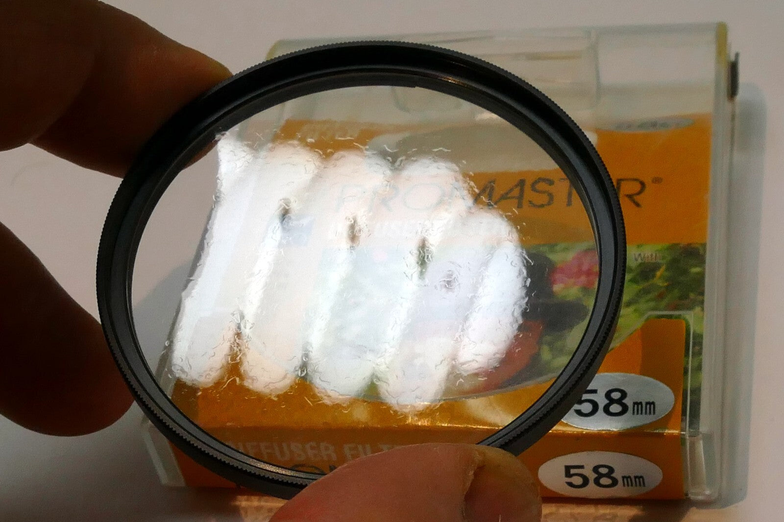 Promaster Diffuser Lens Filter 58mm Soft Focus for portraiture - DUTO